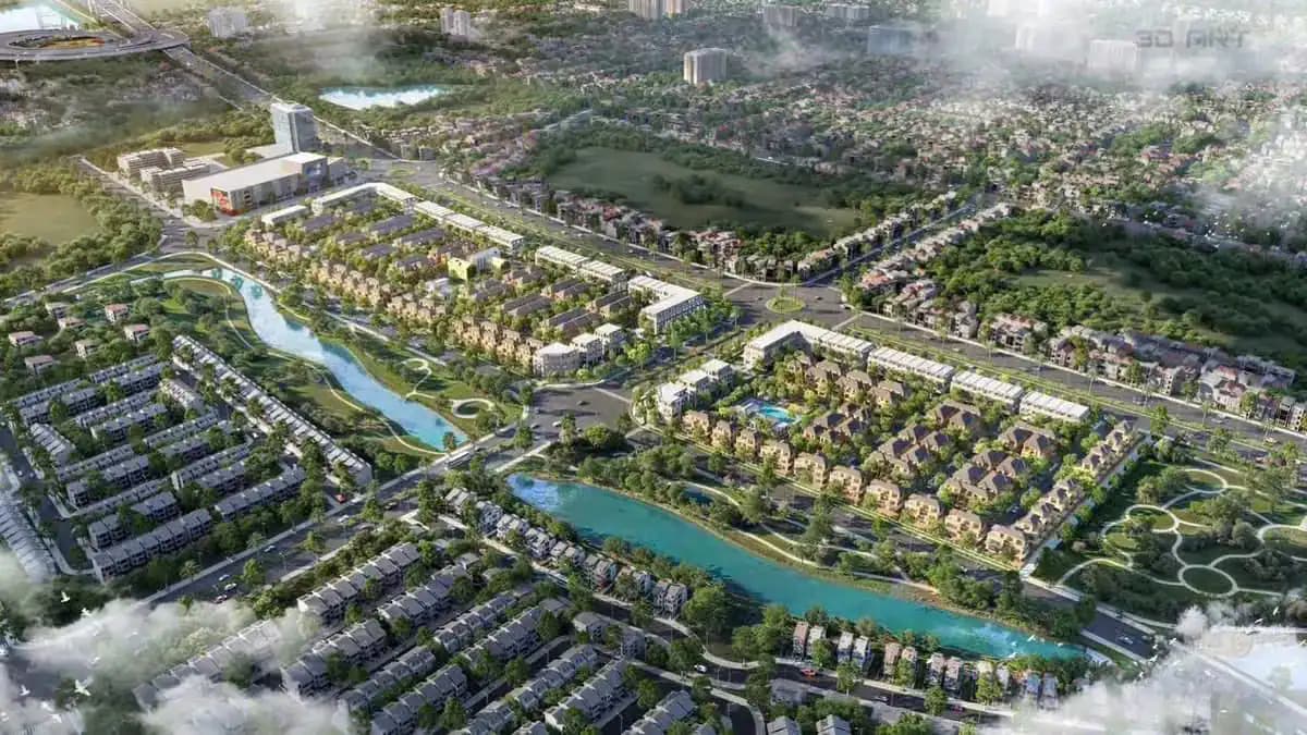 Phối cảnh tổng thể Sol Garden — Tâm điểm VSIP Hải Phòng